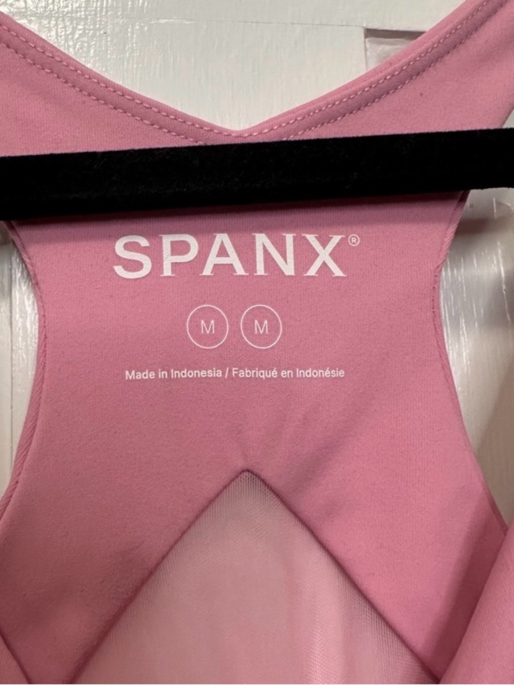 SPANX Pink Racerback Tank Top - Picture 2 of 5